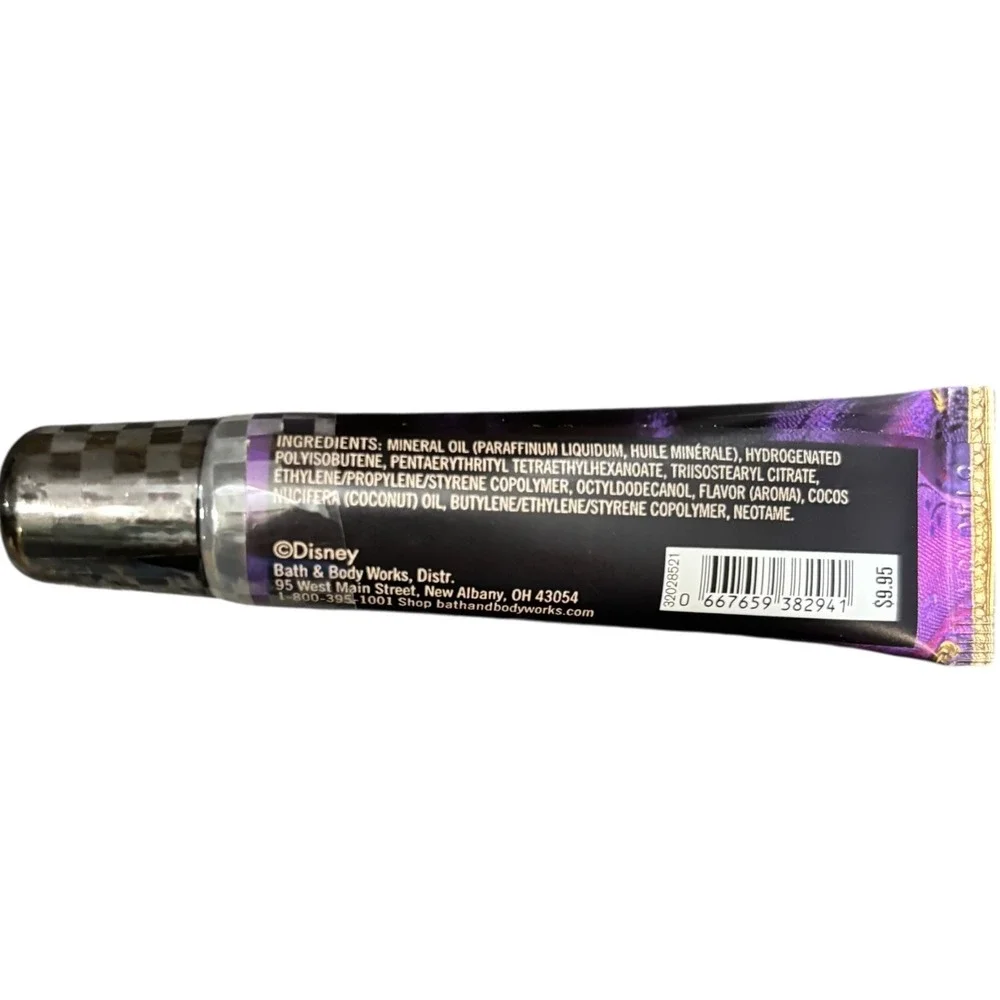 Disney Villains Evil Queen Bath & Body‎ Works Lip Gloss Purple .47 fl oz NEW